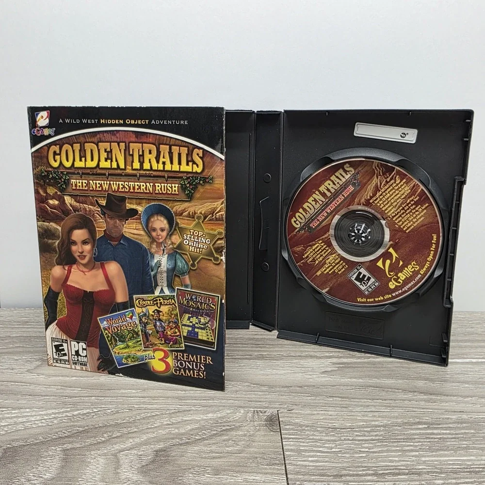 Golden‎ Trails - The New Western Rush (PC CD-ROM)